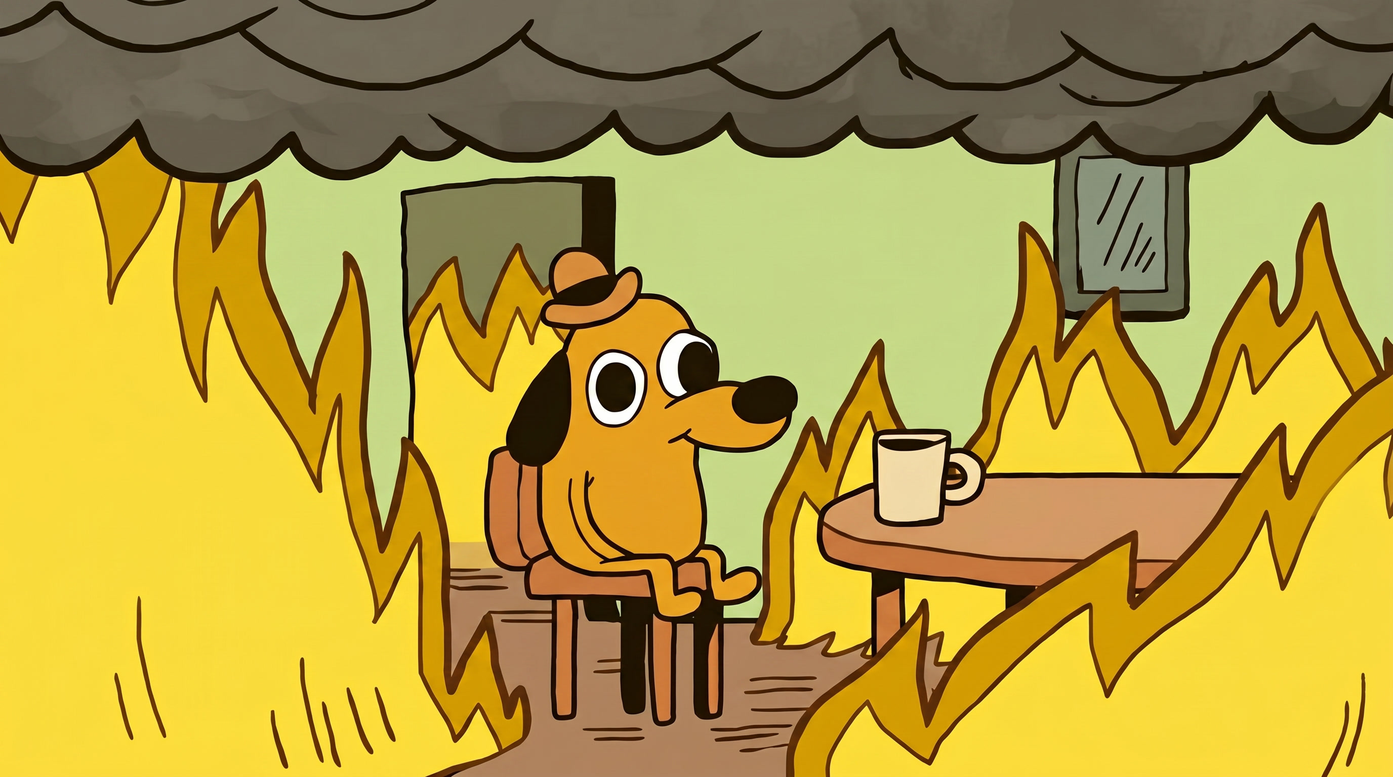This is fine hero